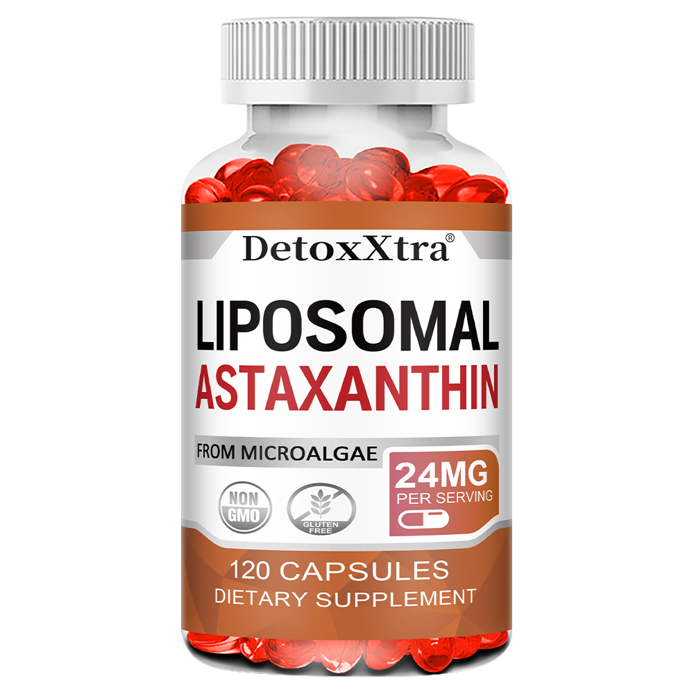 Health And Wellness Promotion - Liposomal Astaxanthin - Supports Eye, Cardiovascular,