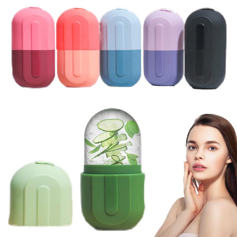 Ice Roller Face Cold - Facial Cold Compress Ice Roller For