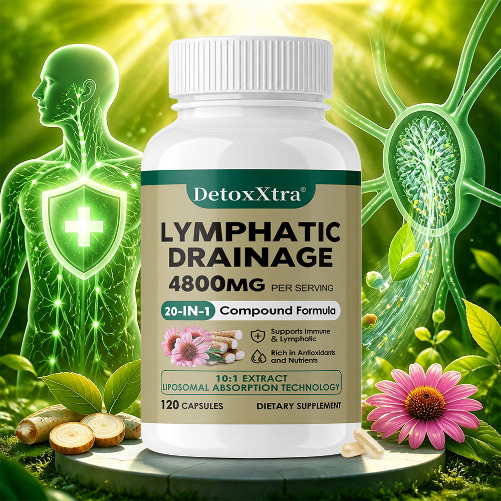 Health And Wellness Promotion - Lymphatic Cleanse Supplement - Supports Lymphatic