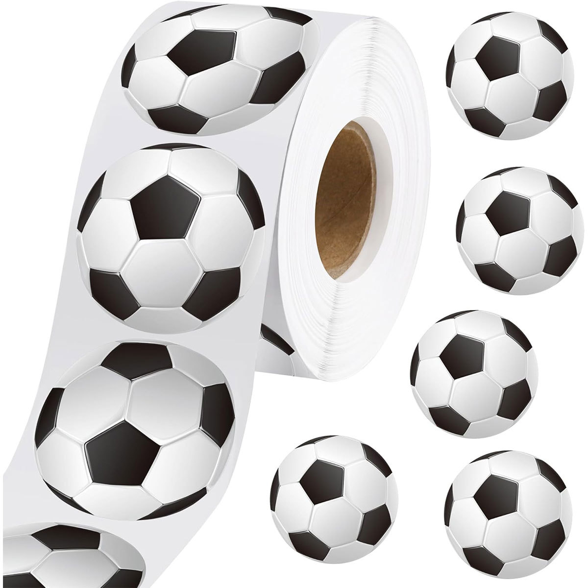 Fitness Journal Planner - 100-500pcs Footballs Stickers Sports Balls Sticker