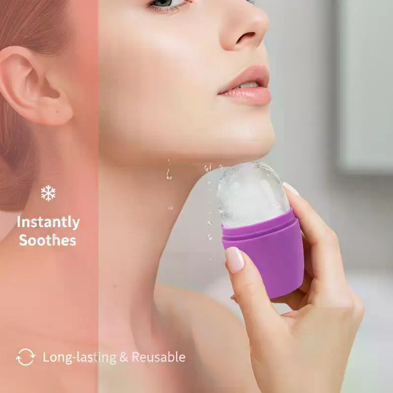 Ice Roller Face Cold - Silicone Ice Roller for Face and