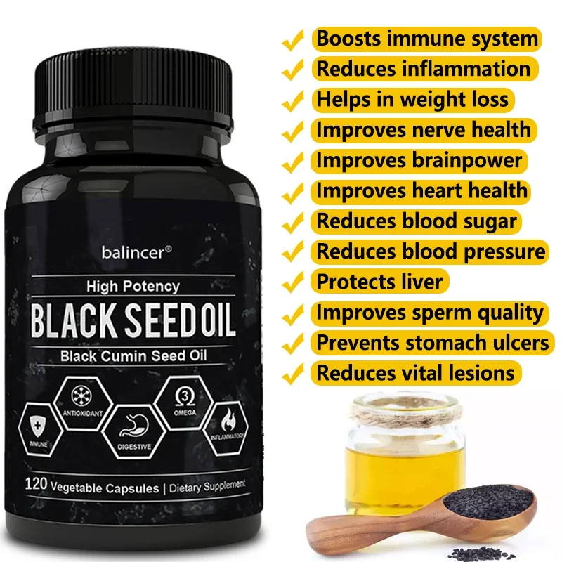 Black Cumin Seed Oil - Support - Health And Wellness Promotion ulasan dan harga