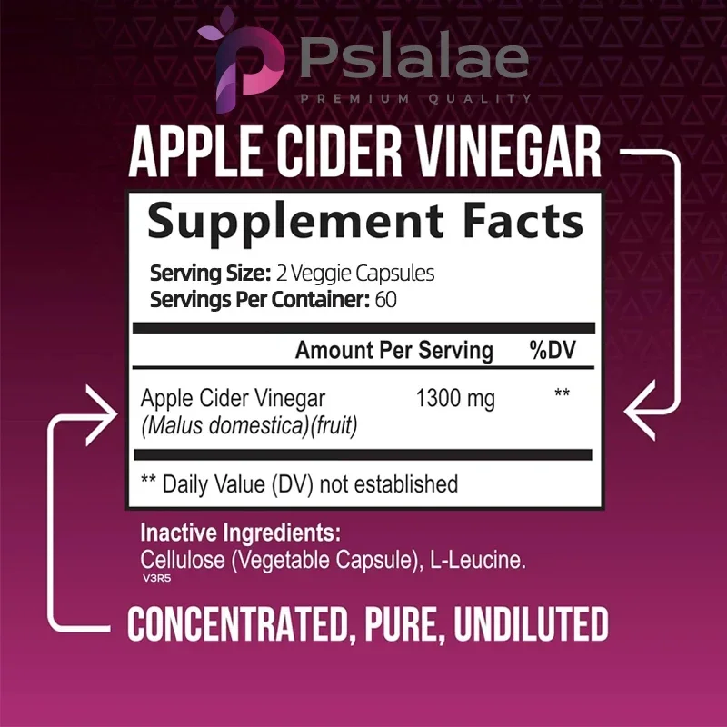 Apple Cider Vinegar Capsules - - Health And Wellness Promotion ulasan dan harga
