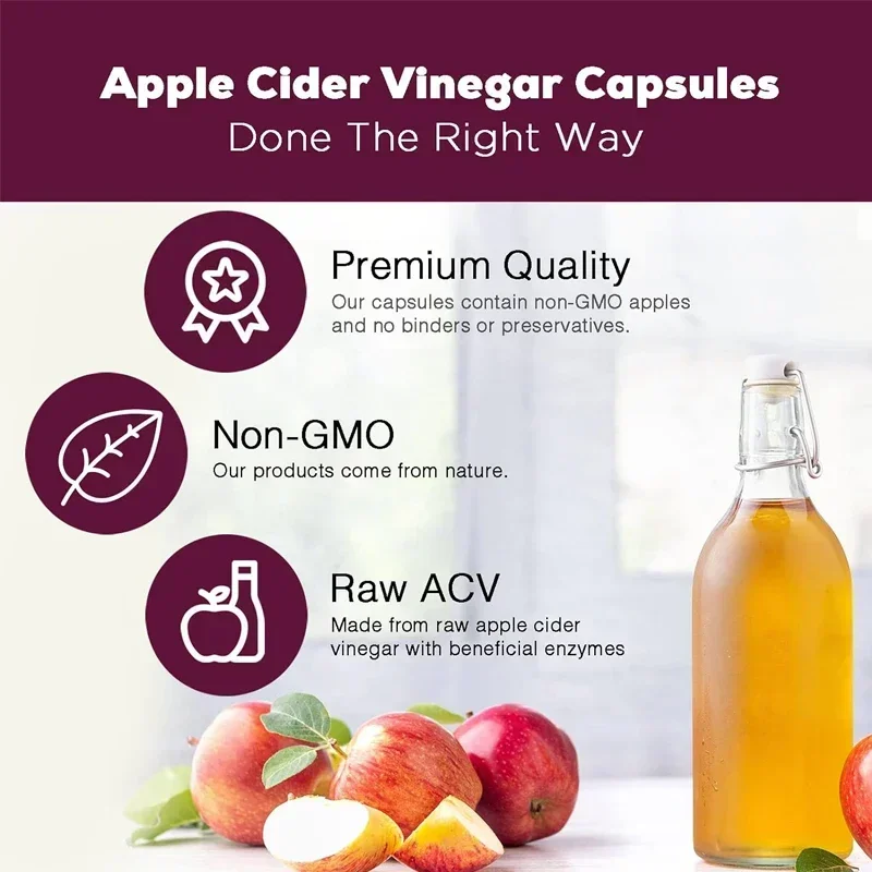 Apple Cider Vinegar Capsules - - Health And Wellness Promotion ulasan dan harga