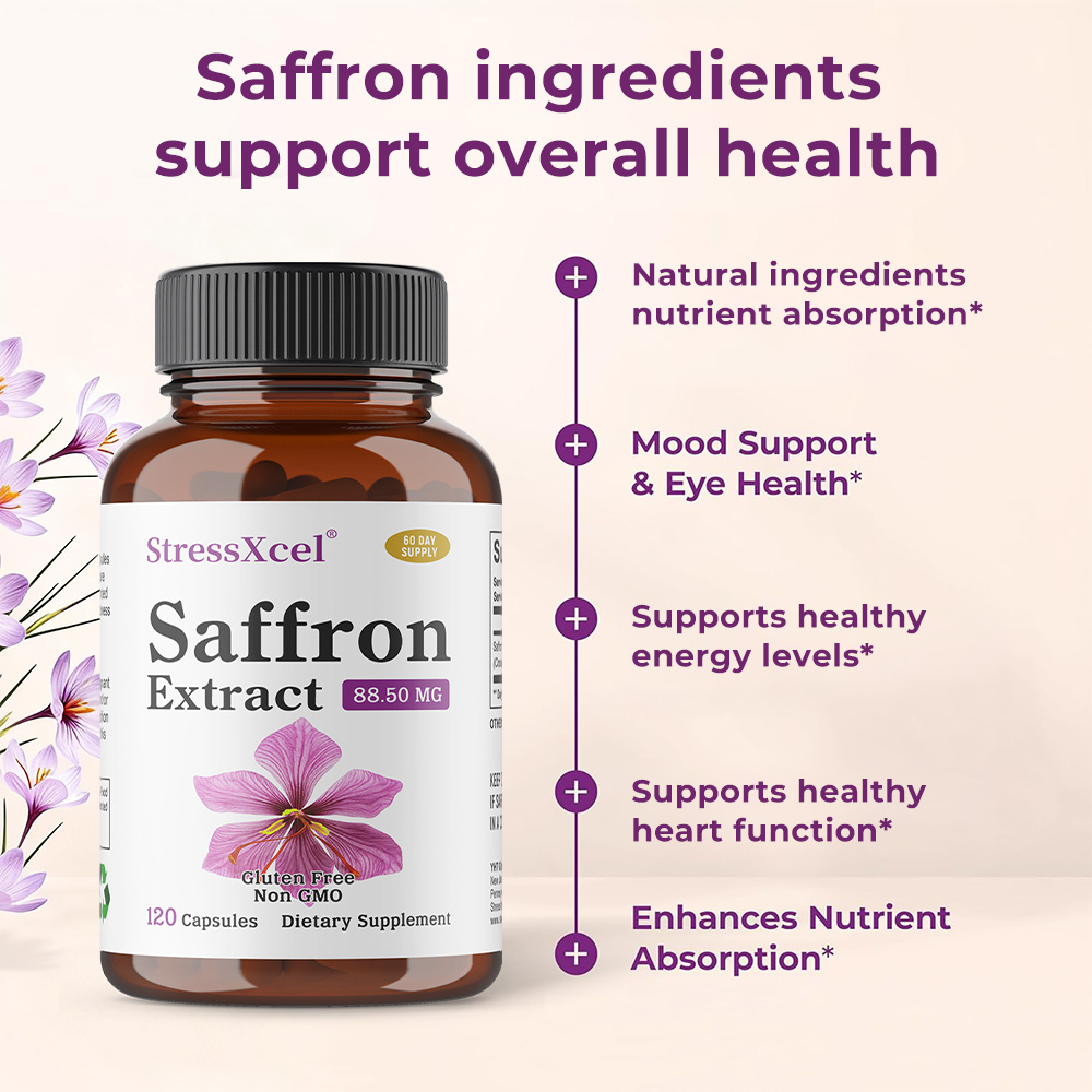 Saffron Extract Capsules, Anti - Health And Wellness Promotion ulasan dan harga