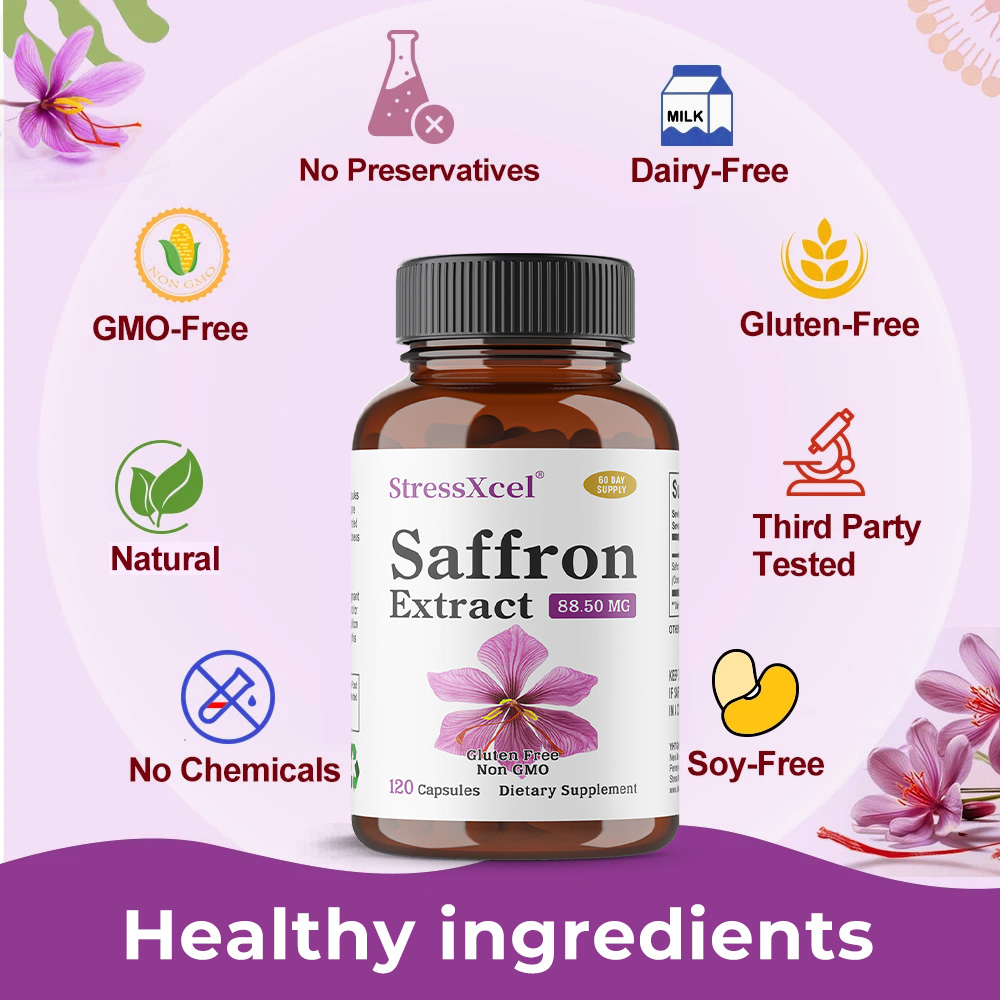 Saffron Extract Capsules, Anti - Health And Wellness Promotion ulasan dan harga