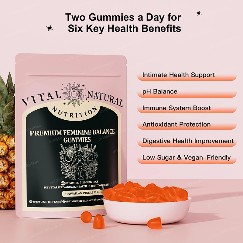 Premium Feminine Balance Gummi - Health And Wellness Promotion ulasan dan harga