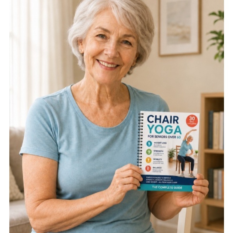 30 Day Chair Yoga Training Gui - Fitness Journal Planner ulasan dan harga