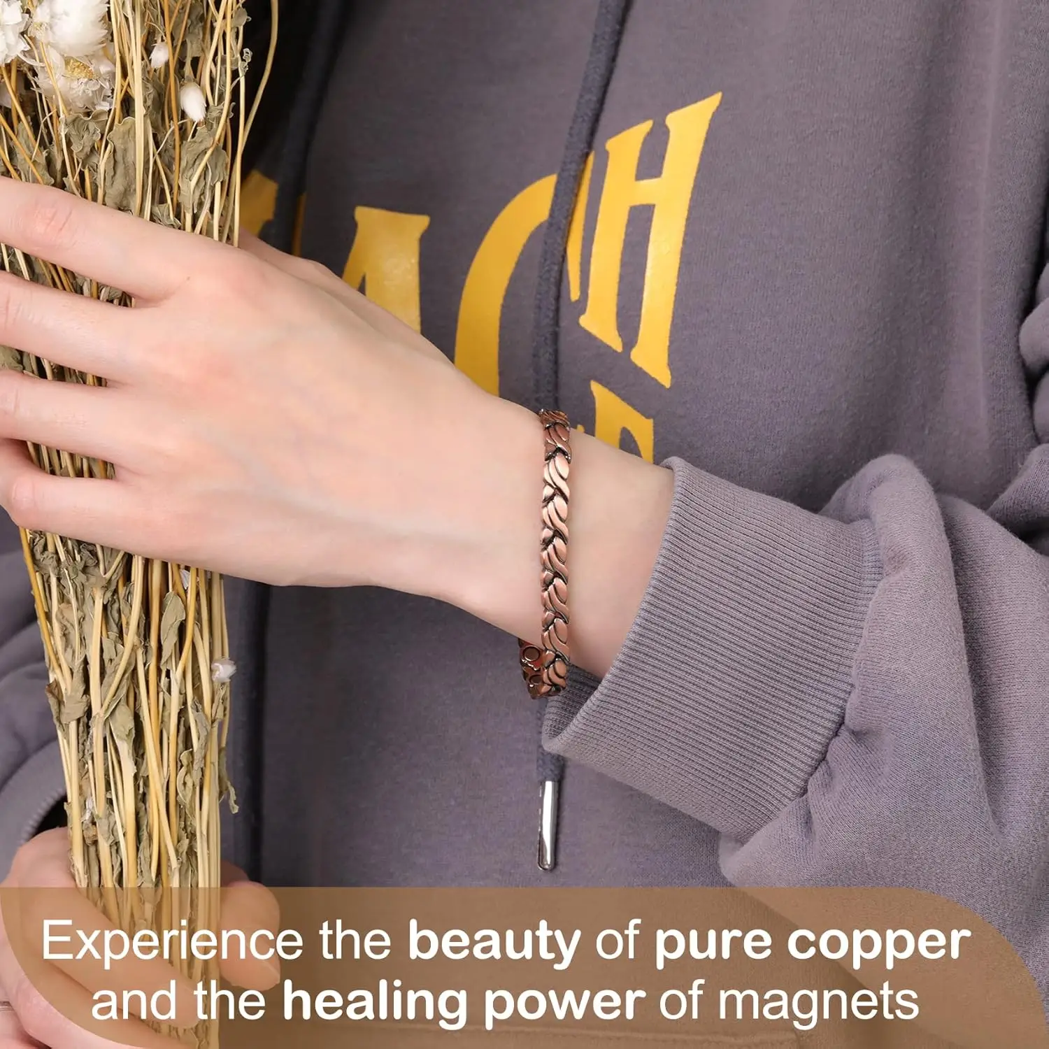 ARADOO Pure Copper Magnetic Br - Health Wellness Gifts Women ulasan dan harga