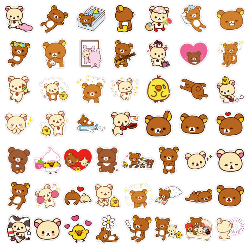 10/30/50/100pcs  New Rilakkuma - Fitness Journal Planner ulasan dan harga
