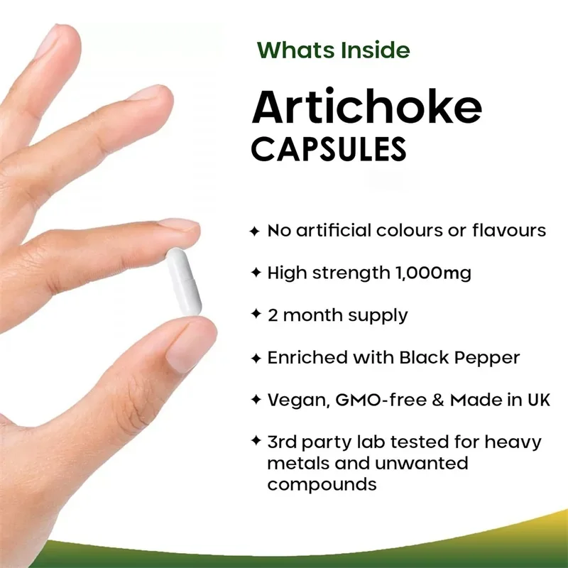 Artichoke 1000mg Capsules - Be - Health And Wellness Promotion ulasan dan harga