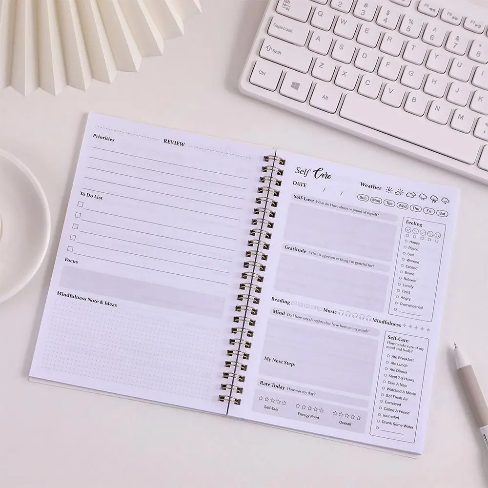 Daily Self-Care Journal, 5-Min - Health Wellness Planner ulasan dan harga