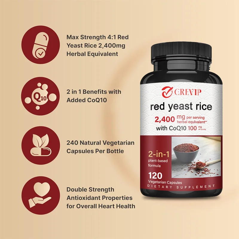 Red Yeast Rice Capsules - Supp - Health And Wellness Promotion ulasan dan harga